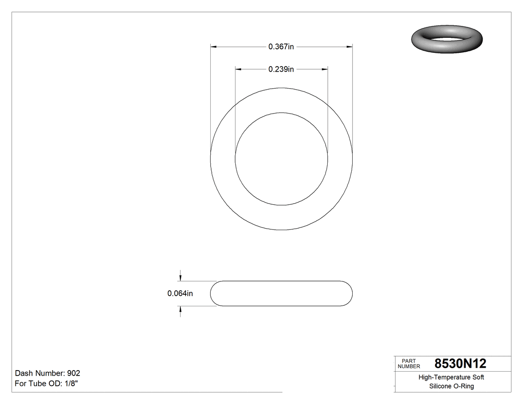 Technical drawing - 8530N12